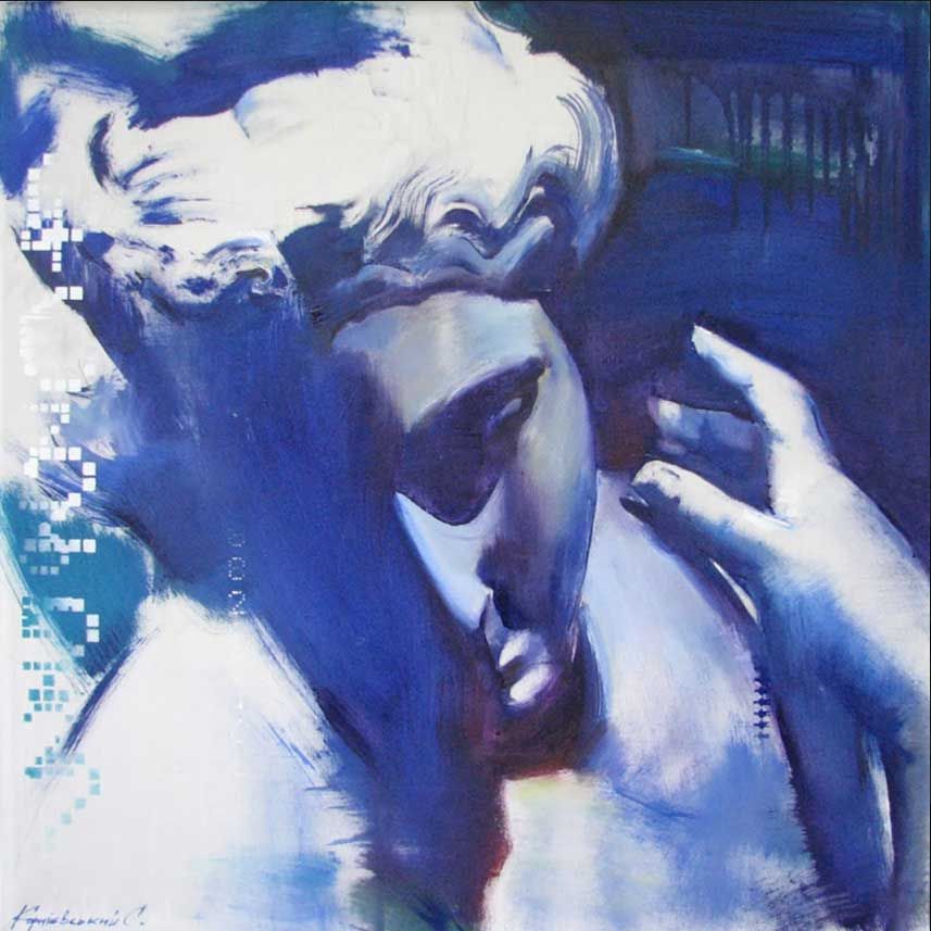 "Aphrodite" Original oil on canvas. Artist Sergi Kornievsky. Contemporary art in Satija Gallery.