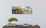 Art Paint, Paint, Building, Painting, Visual Arts, Reflection,City, Holy Places, Window, Facade, Artwork, Illustration, Modern Art, Still Life, History, Acrylic Paint