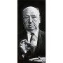 acrylic painting - portrit Hitchcock - Tie - Gesture - Art - Suit - Blazer - Official - Monochrome - Formal Wear - Visual Arts - History - Painting -Cup of coffee