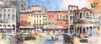 Italy in paintings by Veronika Benoni. Contemporary art in Satija Gallery