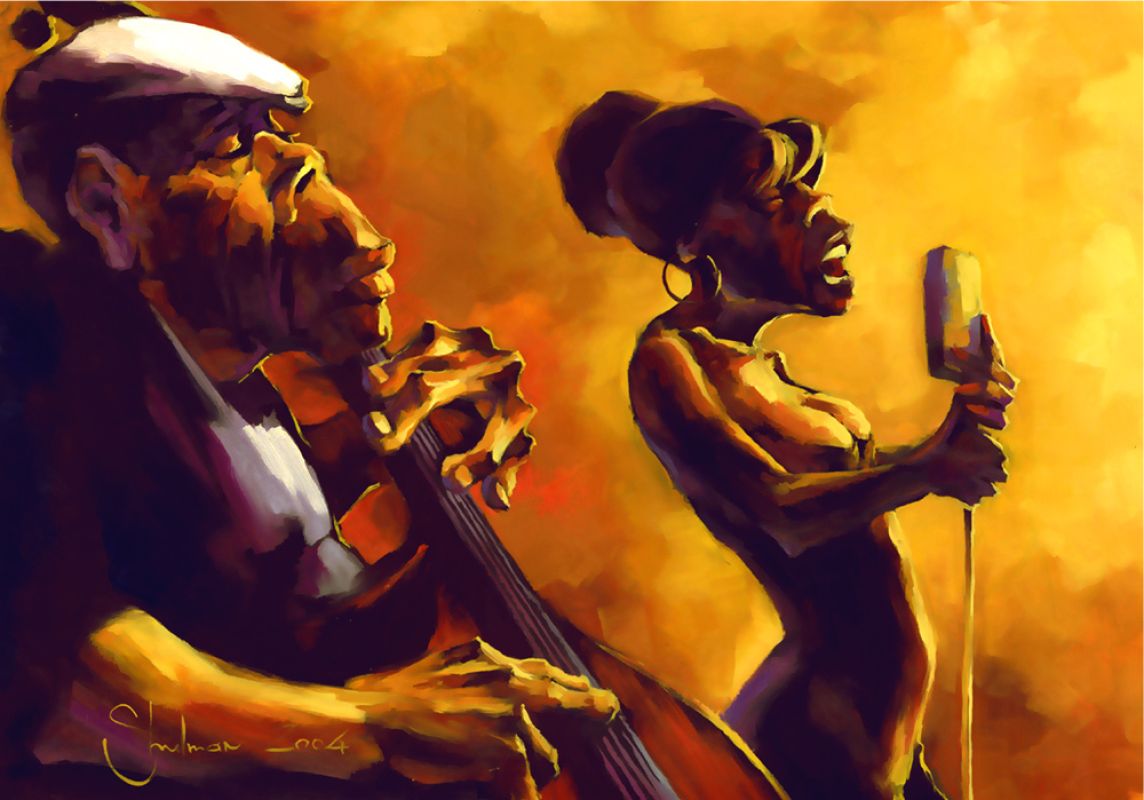 Musical instrument - Musician - Picture - art - Music - Artist - art - Jazz singers