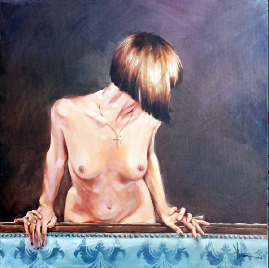 Arm, Human Body, Jaw, Chest, Art, Bathing, Painting, Barechested, Beauty